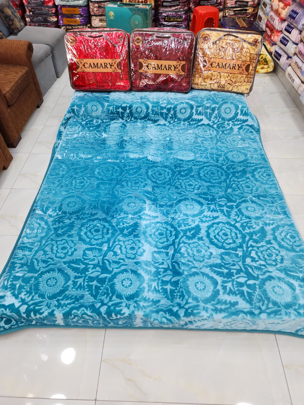 🛏️ Camary Blanket – Double Bed Double Fly