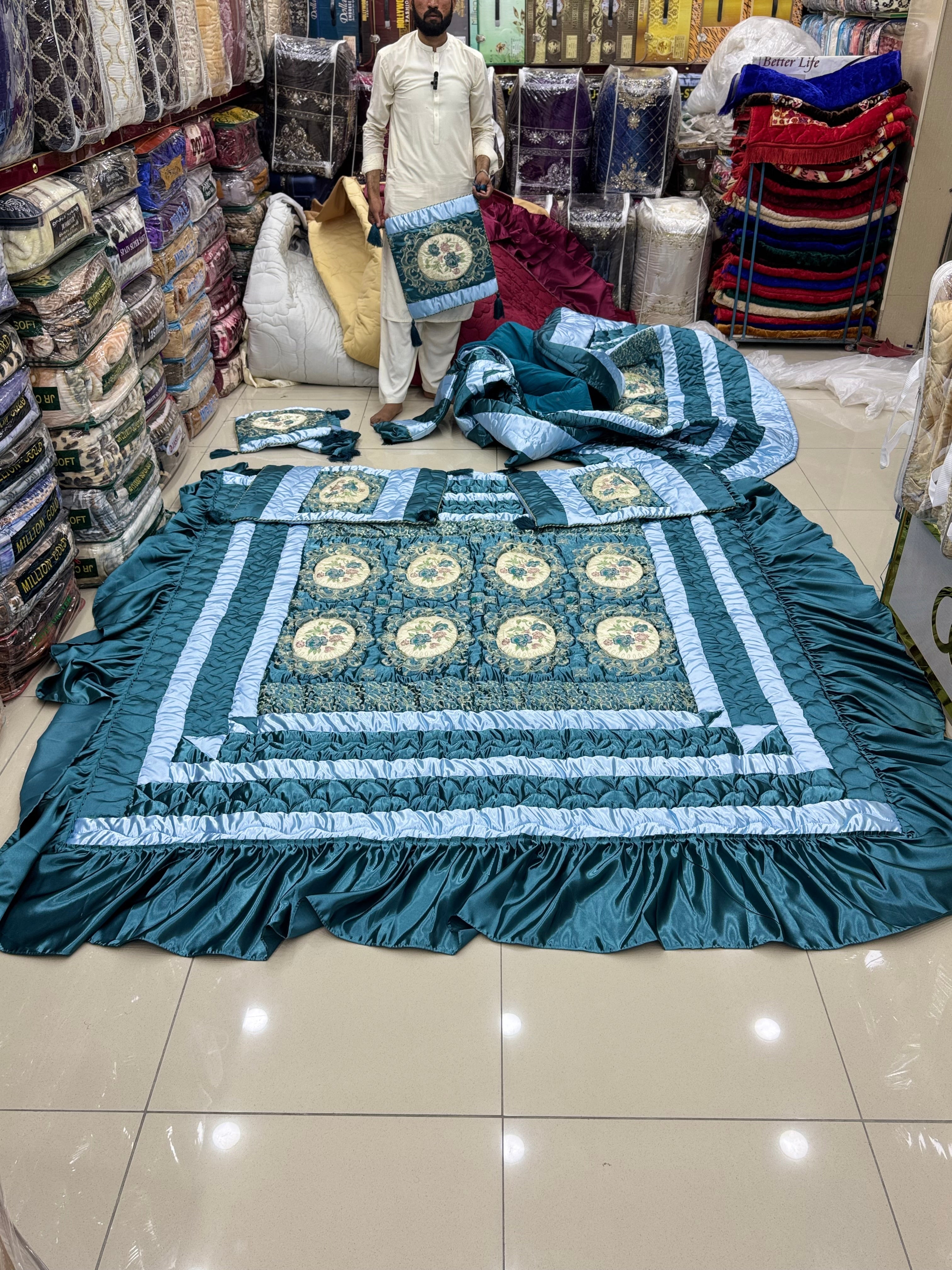 Bridal bedsheet 9pcs