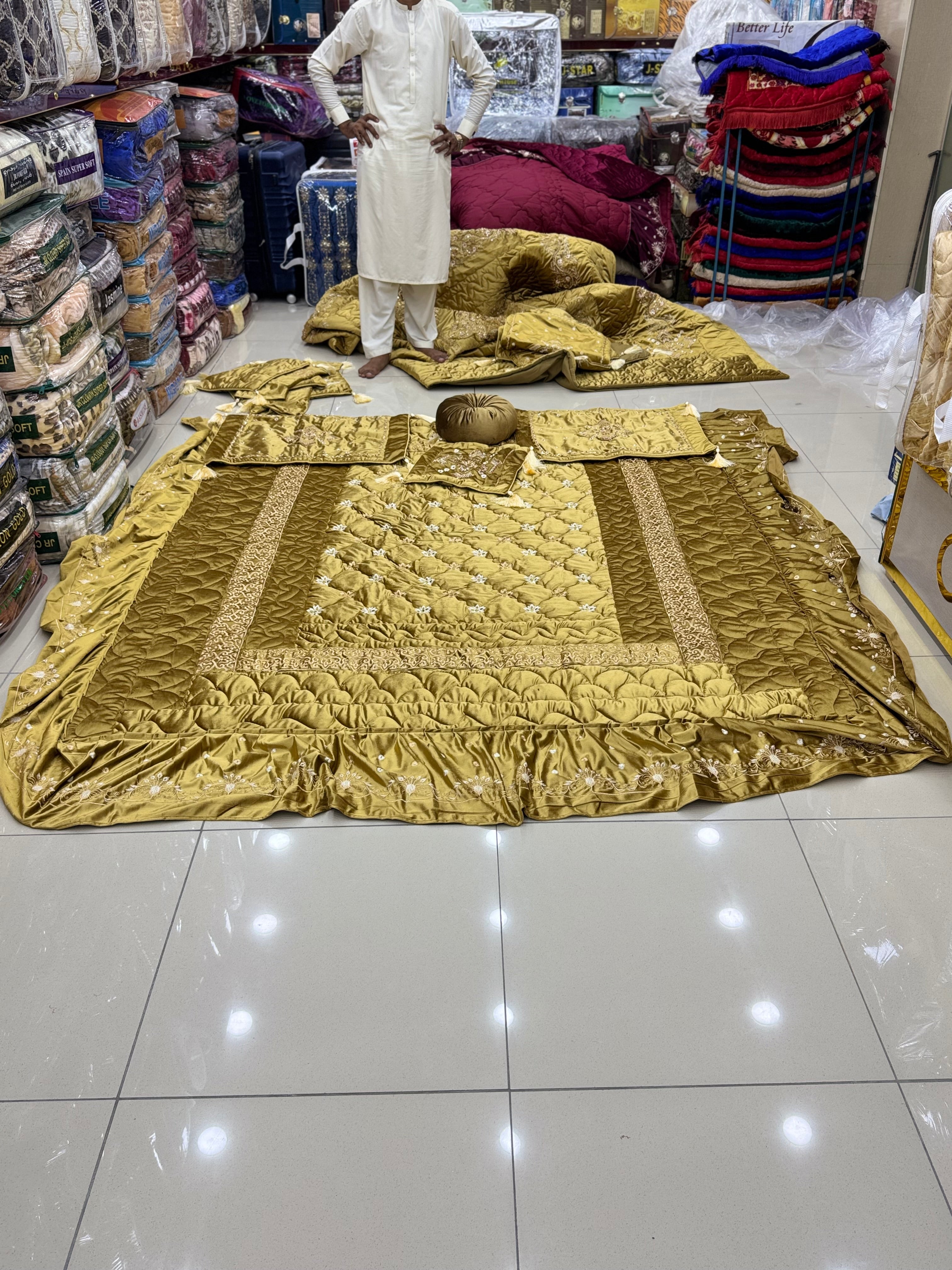 Head Mate Bridal bedsheet 13 pcs