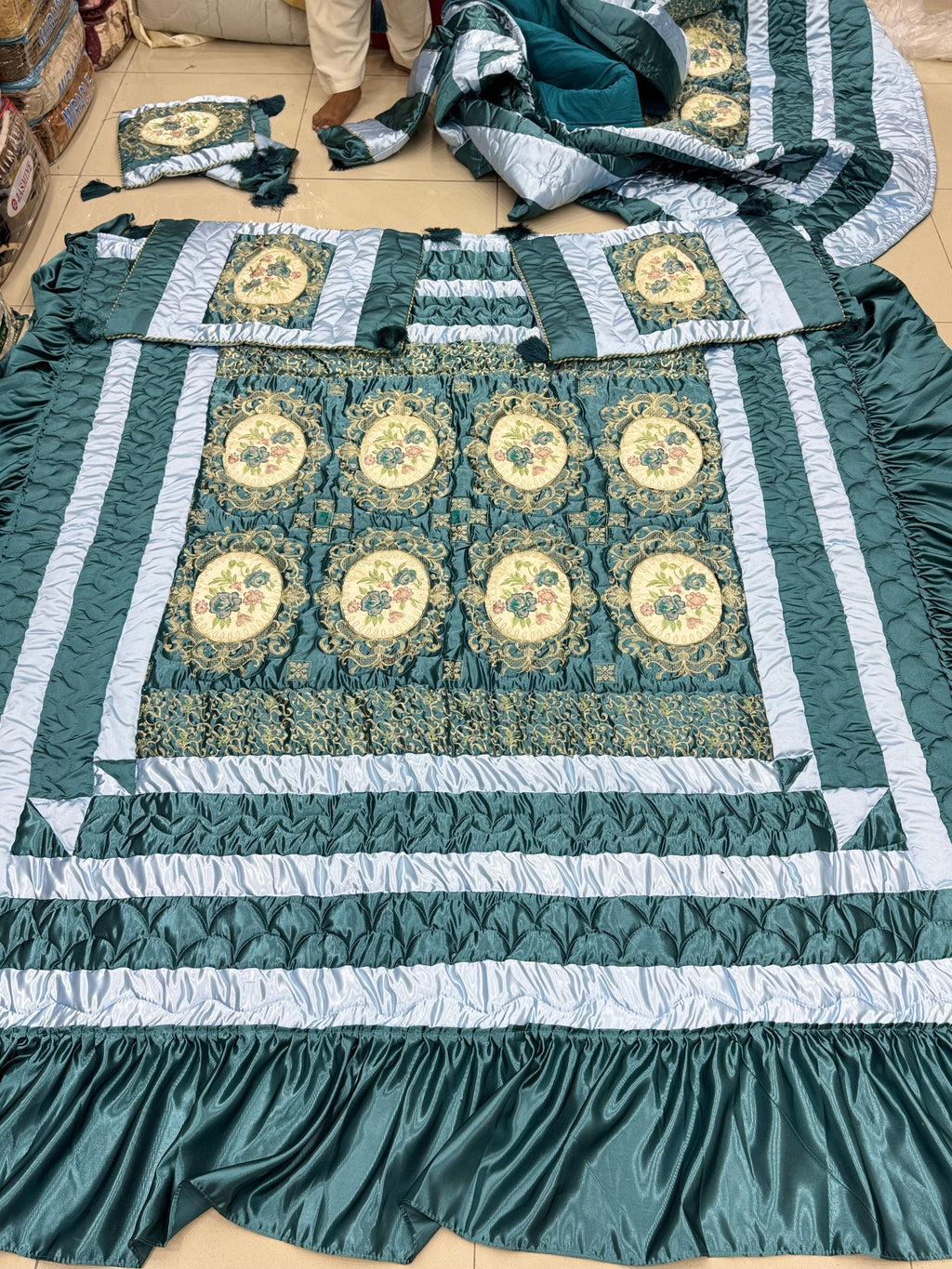 Bridal bedsheet 9pcs