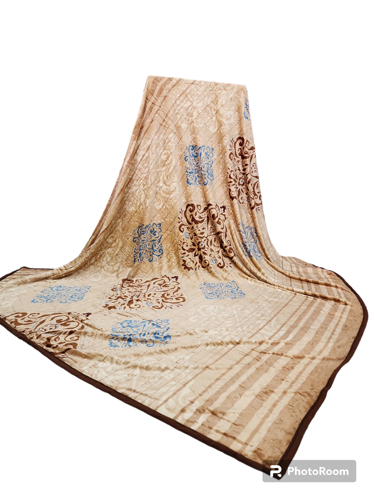 Wellcome boder flannel 
Size.200×240cm