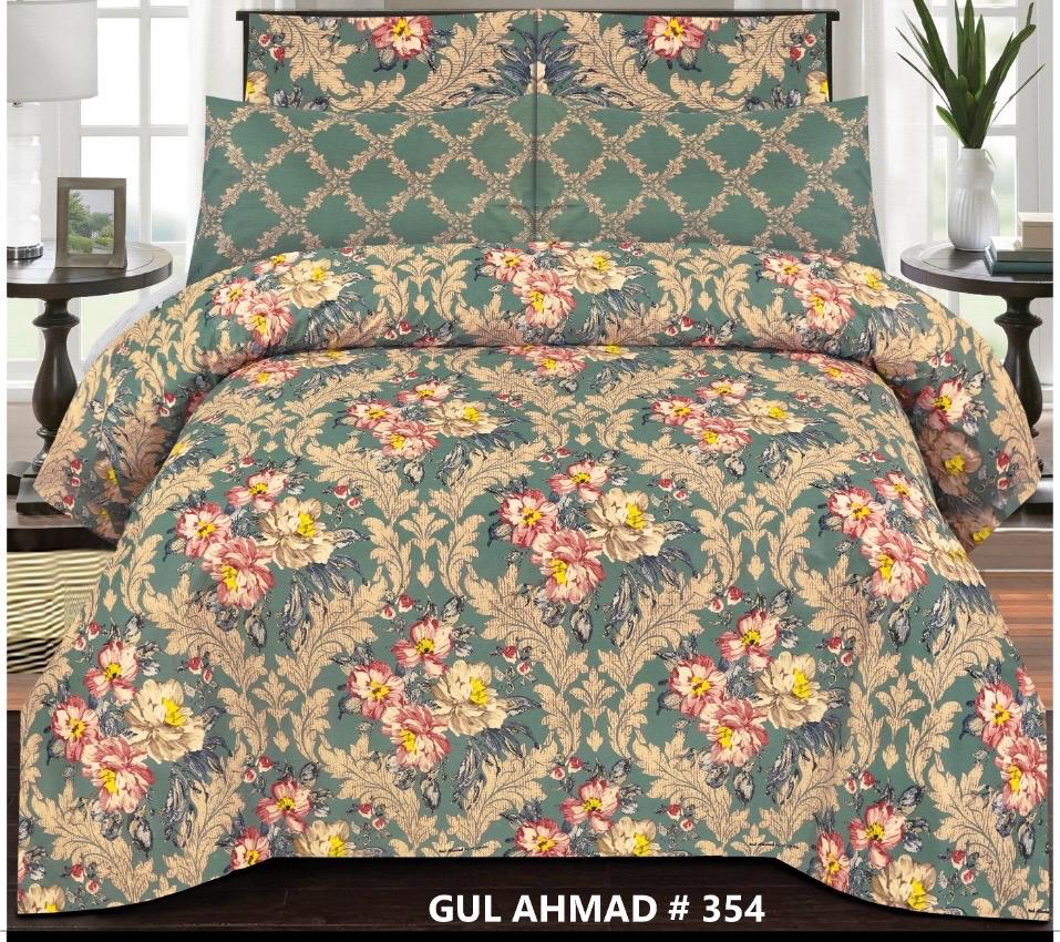 7 Pcs Quilted Comforter Set 339